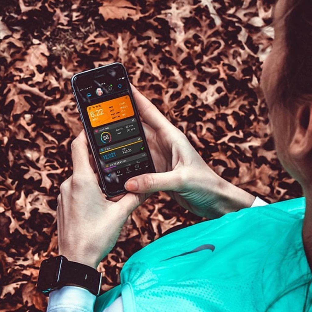 Garmin Connect smartphone