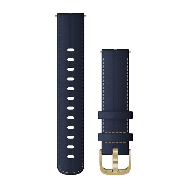 Venu 2 leren polsband blauw